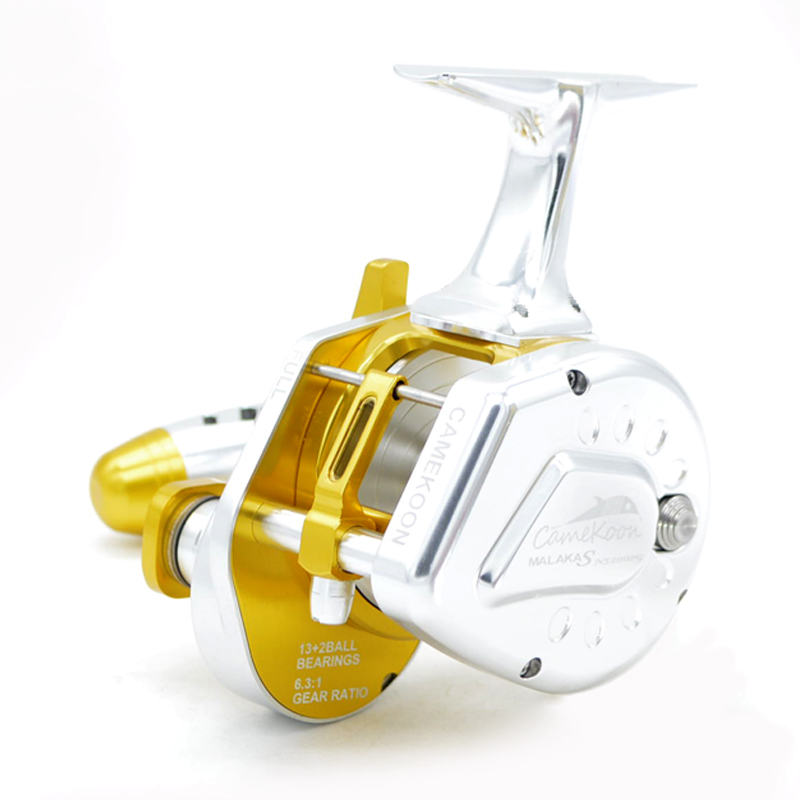 Trolling Reel - Camekoon underhead corrico tambor carretel de