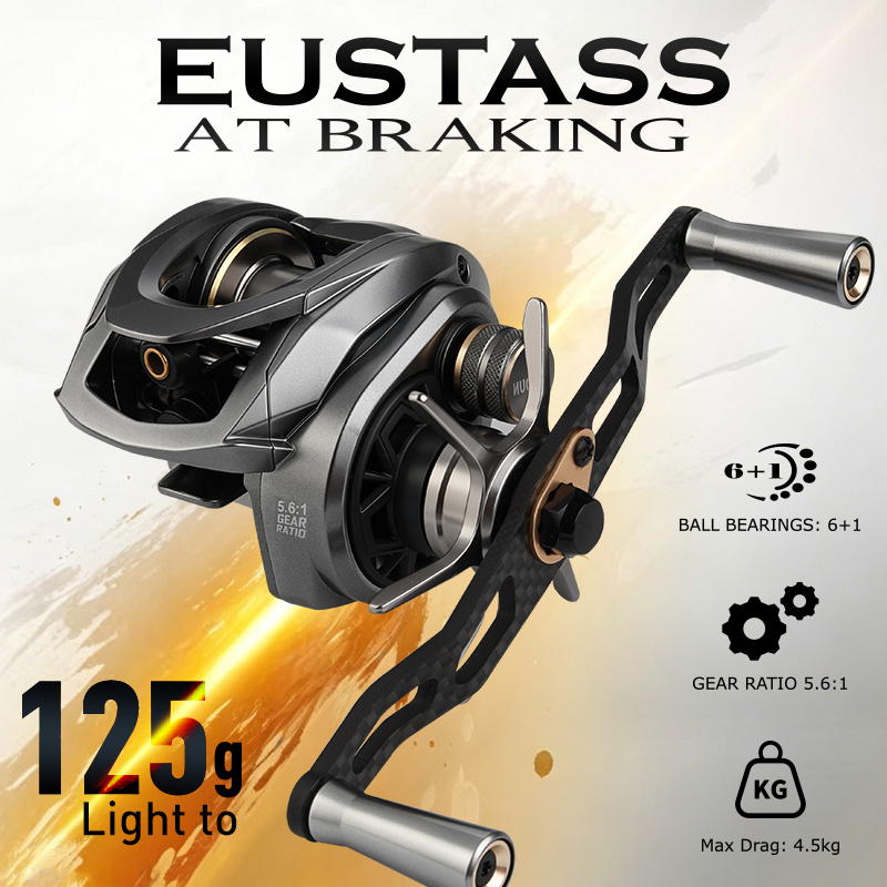 Spincast Reel - Carretilha de Pesca LEYDUN EUSTASS 125g