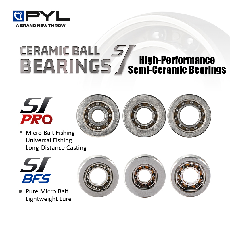 Reel Repair Kit - Pyl semi cerâmica rolamento de esferas