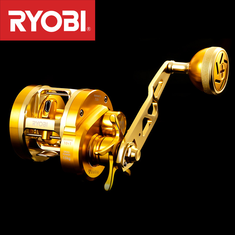 Trolling Reel - Carretilha de Pesca Japonesa Ryobi VARIUS