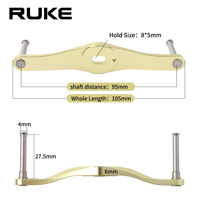 Ruke 1 peça alça de carretel d - Spincast Reel avaliação e preço