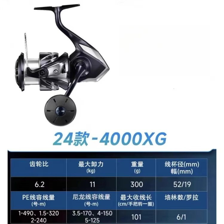 100% Original 2024 SHIMA STRAD - Spinning Reel avaliação e preço