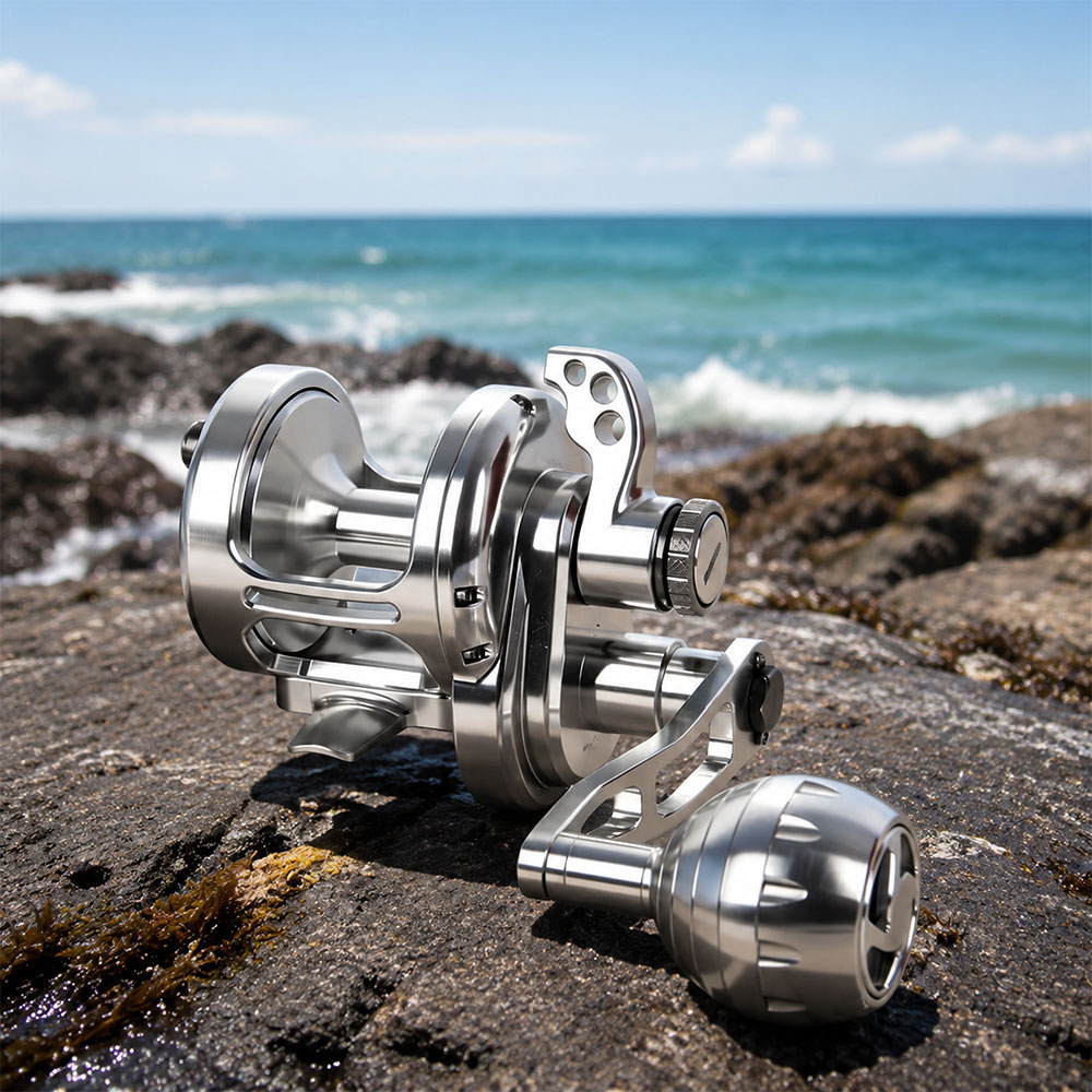 Carretilha de Pesca de Água Sa - Trolling Reel avaliação e preço