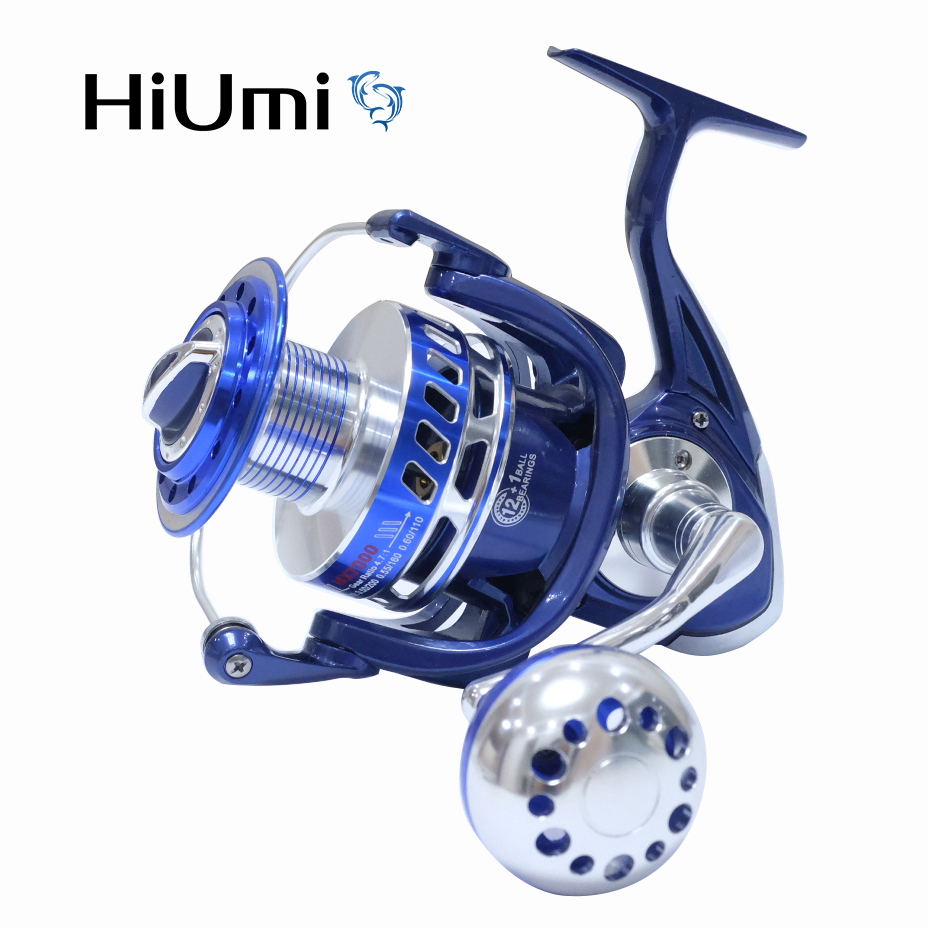 Hiumi-carretilha de pesca marí - Trolling Reel avaliação e preço