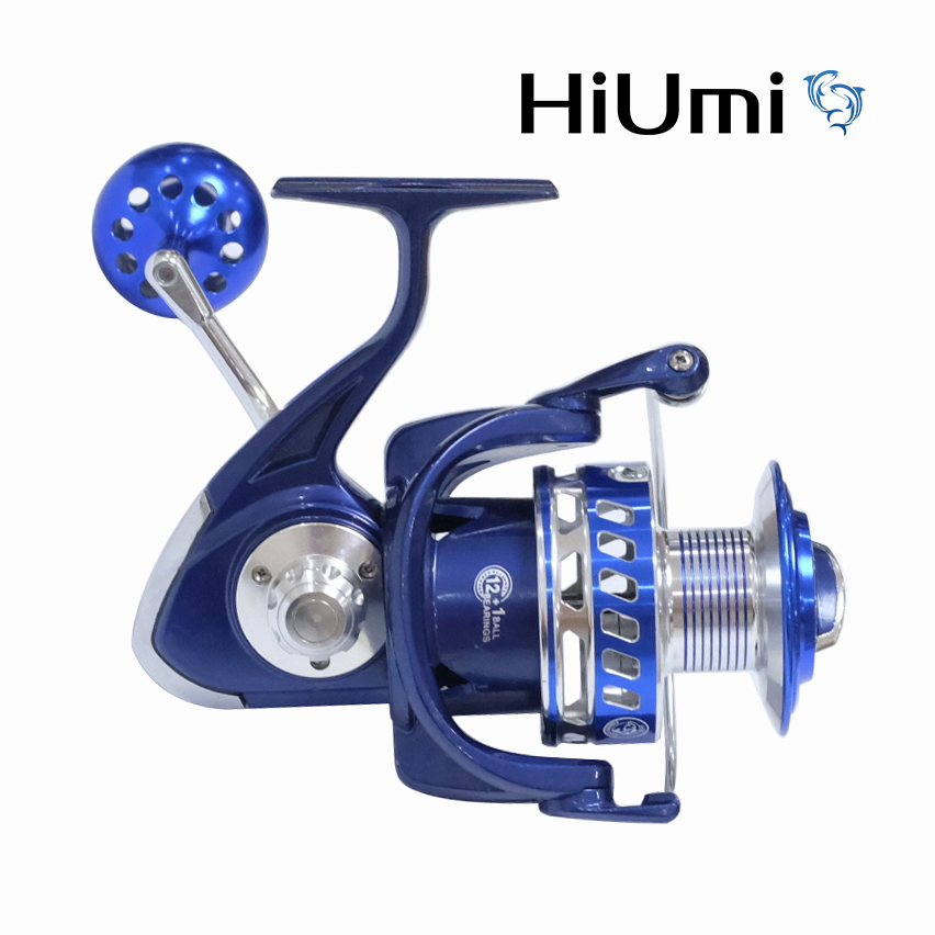 Hiumi-carretilha de pesca marí - Trolling Reel avaliação e preço