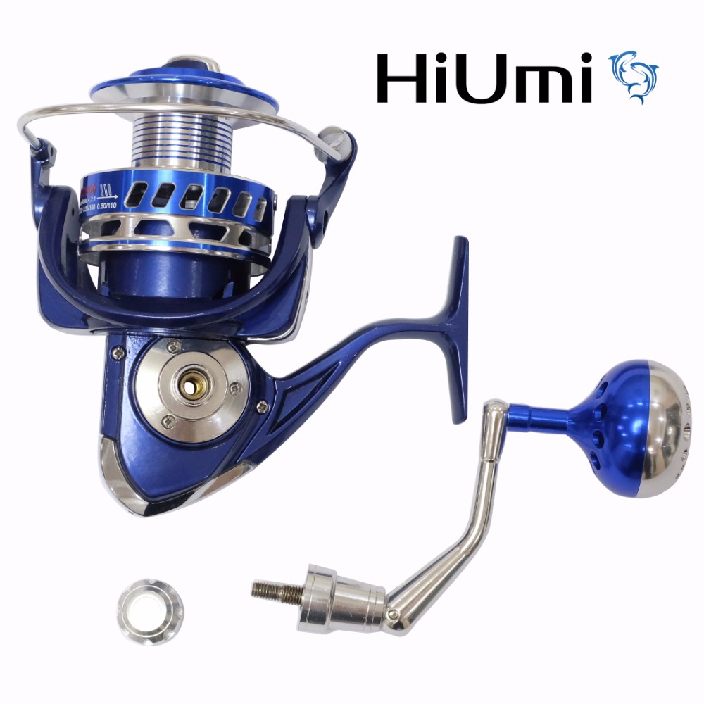 Hiumi-carretilha de pesca marí - Trolling Reel avaliação e preço